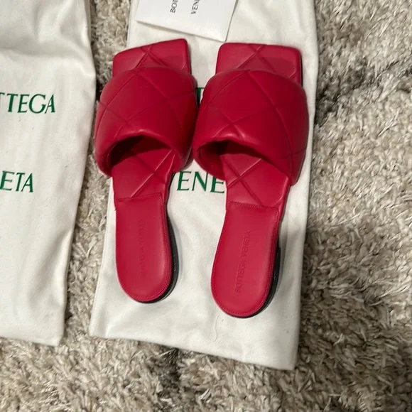 bottega veneta slides pink